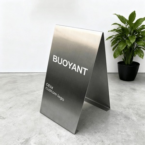 Custom Shop Front Double Sided Advertising Board Stand <b>Mirrored</b> Sidewalk Signboard for Outdoor Street a Frame Sign - Product Image 4