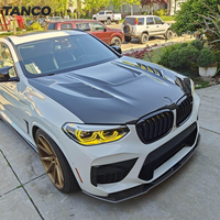 Kit de conversion de capot en fibre de carbone G01 G02 pour BMW X4M F98 X3M F97 X3 G01 X4 G02 Pièces automobiles