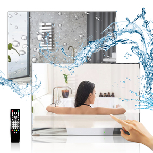 Miroir de salle de bain intelligent de luxe de 27 pouces, étanche, avec système Android, adapté aux baignoires - Product Image 4