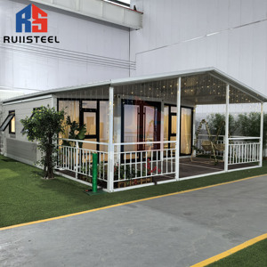 Ruiisteel Biệt Thự Sang Trọng Viên Nang Khách Sạn Khu Nghỉ Mát Vườn Ngoài Trời Chế Tạo Cabin Modular Mở Rộng Nhà Prefab - Product Image 3