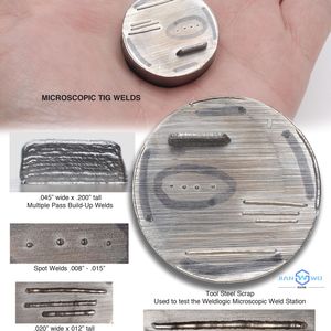 Soldadora TIG de microviga Weldlogic PT 12 0.25 para soldadura de precisión de metal con arco de argón - Product Image 1