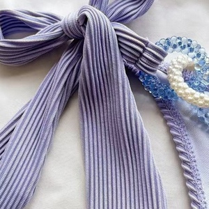 Maillot de bain triangle push-up le plus tendance de 2023 pour femme, imprimé à carreaux, cachemire et rayures, idéal pour l'été, avec string en V - Product Image 2