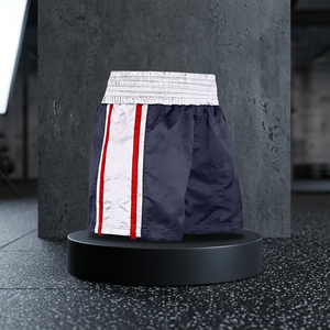 Unisex Boxing <b>Shorts</b> 3 Inseam 4 Elastic Quick Dry Shrink-Proof Front Logo Martial Arts MMA <b>Grappling</b> Rushguard Wrestling Wear - Product Image 6
