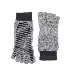 Chaussettes de protection anti-coupure de niveau 5 en gros, personnalisables, directement de l'usine, avec semelle à pois et protection des orteils - Product Image 5