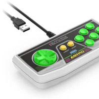 Mini contrôleur de jeu filaire USB pour Segaes Astro City Retro Arcade Gamepad Joystick Gaming Controller