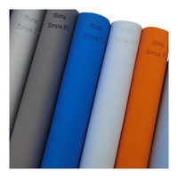 Tissu en cuir PU thermo-sensible écologique ultra-fin de 0,6 mm avec finition brûlée à chaud pour boîtes à bijoux, carnets et emballages artisanaux