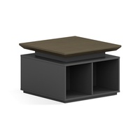 Bureau de poste de travail modulaire moderne Factory Direct avec rangement et combinaison gratuite en forme de L rectangulaire