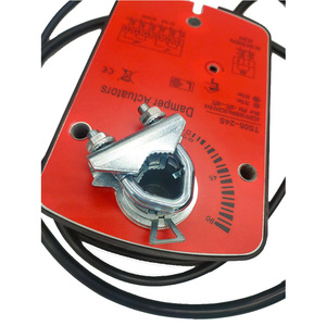 Usine faible quantité minimale de commande Ventilation 24V 120V 230V système HVAC cercle couplage ressort retour 5Nm amortisseur actionneur - Product Image 3