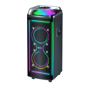 Cổ phiếu nhà máy Loa di động karaoke đôi 10 inch âm thanh UB loa hoạt động dẫn partybox với microphone - Product Image 6