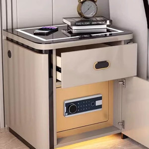 Nuevo modelo 2026 <span class=keywords><strong>de</strong></span> caja fuerte inteligente <span class=keywords><strong>de</strong></span> alta gama con contraseña oculta para mesita <span class=keywords><strong>de</strong></span> <span class=keywords><strong>noche</strong></span>, ideal para dormitorios, con gabinete <span class=keywords><strong>de</strong></span> cabecera <span class=keywords><strong>y</strong></span> caja fuerte integrada. - Product Image 5