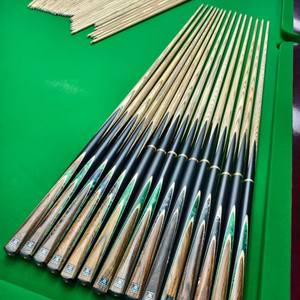 Taco de billar hecho a mano de 145 pulgadas, de una pieza, de madera de fresno con funda de fibra de carbono, taco de snooker de alta calidad - Product Image 3