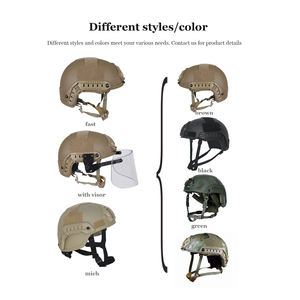 戦術用ハイカット弾道防護ヘルメットSF UHMWPEファストヘルメットアラミドオプスコアファストヘルメット（保護用） - Product Image 3