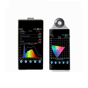 Spectromètre de lumière optique compteur d'éclairement spectral infrarouge CRI pour le <span class=keywords><strong>test</strong></span> de la mesure de la température de couleur des lumières LED - Product Image 1