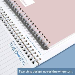 Cuaderno Espiral Simple Color Morandi A5 al por Mayor, Diseño Dulce y Elegante, Grueso, Ideal para Regalo Escolar - Product Image 4