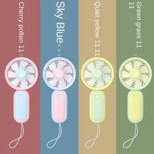 Mini Ventilador Portátil de Mano con Cuerda para Colgar, Silencioso, con Alta Potencia, USB, Eléctrico, Tipo Aire Acondicionado, Ideal para Camping - Product Image 3