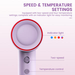 प्रीटेक थोक 110000 आरपीएम ब्लैडग हेयर ड्रायर होटल के घर के लिए सुपर हाई स्पीड हेयर ड्रायर पेशेवर - Product Image 2