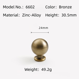 Light Luxury Yellow Bronze Zinc Alloy Strip Shape Wardrobe Handle Cabinet Door <strong>Drawer</strong> Dresser French <strong>Antique</strong> <strong>Style</strong> Single Hole - Product Image 3