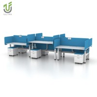 Bureau debout électrique IULTRA moderne à double moteur avec tiroirs intégrés, hub USB, plateau en bois écologique de grande taille pour espace de travail exécutif
