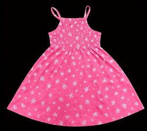 Elegante Vestido de Verano para Niñas, 100% Algodón, Tela Ligera, Diseño Elegante para Fiestas de Cumpleaños, Salidas y Eventos Especiales - Product Image 1