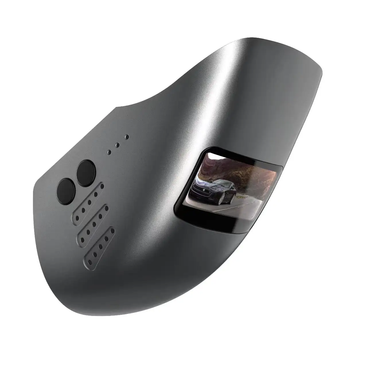 세련된 디자인 자동차 대시 캠 Doble Camara 2K 자동차 가제트 WiFi APP 제어 기능이있는 야간 투시경 GPS 대시 보드 카메라
