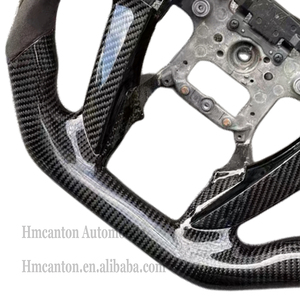 พวงมาลัยหุ้มหนังอัลคันทาร่าสำหรับรถยนต์ฮอนด้า แอคคอร์ด รุ่นที่ 8 และ ครอสทัวร์ สินค้าใหม่พร้อมการเย็บด้วยด้ายสีแดงคาร์บอน รุ่นที่เข้ากันได้ - Product Image 6