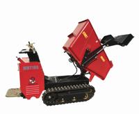 Mini dumper 1.2ton chenillé/mini dumper hydraulique à chargement automatique