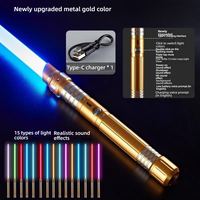 Sabre laser personnalisé Light Saberstudio en 15 couleurs, sabre laser RGB Neo avec mouvement fluide, vente en gros