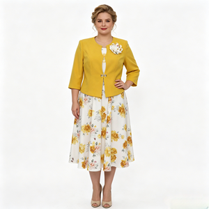 Nuevo Vestido Largo de Iglesia para Mujer, Ropa de Iglesia, Talla Grande, Vestido Elegante para Oficina, Vestido Africano para Mujer - Product Image 4