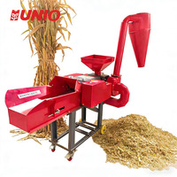 Machine multifonctionnelle de broyage et de découpe de fourrage, pour la transformation de l'herbe, de la paille et des épis de maïs, pour la fabrication d'aliments pour bétail, haute efficacité
