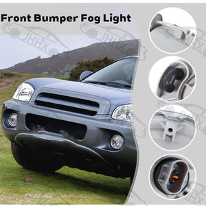 Auto-Frontstoßstangen-Nebelscheinwerfer Fahrlichter für Hyundai Santa Fe <span class=keywords><strong>Santafe</strong></span> 2001 2002 <span class=keywords><strong>2003</strong></span> 2004 2005 2006 - Product Image 4
