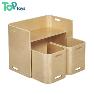Ensemble <span class=keywords><strong>de</strong></span> meubles <span class=keywords><strong>de</strong></span> garderie Montessori, <span class=keywords><strong>table</strong></span> et chaise d'apprentissage en bois courbé, utilisation en maternelle, en garderie, en chambre d'enfant, étude - Product Image 1