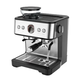 Máquina de café de fábrica, bebidas de café comerciales, máquinas de café barista