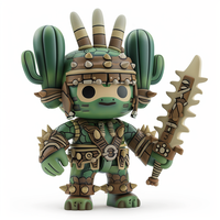 Figur Pvc Mini desainer kustom figur aksi tokoh Model Resin Koleksi 3D