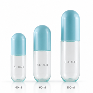 Botella pulverizadora de PET <span class=keywords><strong>PCR</strong></span> al por mayor de 40ml, 60ml, 100ml, dispensador a prueba de fugas para crema facial, perfume, loción cosmética, perlas aromáticas, viajes - Product Image 3