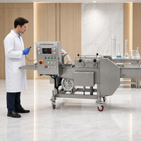 Machine à battre la pâte avec souffleur réglable pour le contrôle de l'épaisseur de la pâte dans la ligne de production de tempura