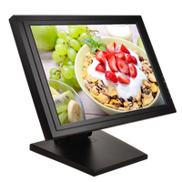 Nouvel écran tactile résistif large format 19 pouces TFT USB DC 12V alimenté par l'usine pour la série professionnelle