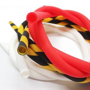 Manguera de silicona para shisha, pipa flexible para cachimba, mango de aluminio, venta al por mayor - Product Image 4