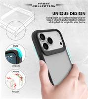 Coque de protection rigide antichoc fine et translucide en PC mat pour iPhone 17 Pro Max 15 16E 17Air 14 Plus 13 12 11 18Pro