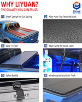 Housse de tonneau rigide personnalisée pour Ford F150 raptor ranger Dodge Ram Toyota tacoma hilux vigo Revo housses de tonneau de lit de camion