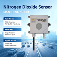 Transmetteur de dioxyde d'azote SW6NO202, RS485 Modbus RTU, capteur de NO2 à vitesse de transmission réglable, compatible avec la plateforme de surveillance cloud IoT