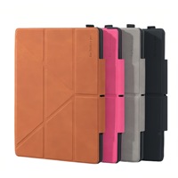 Housse de protection pliante à coque souple pour tablettes Microsoft Surface Pro 9 8 12 7Y Go3 Housses et étuis durables en PU et cuir
