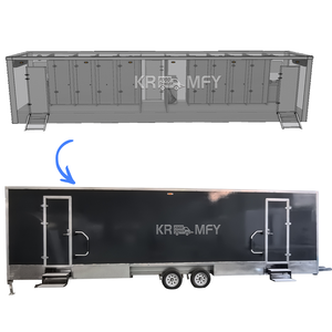 Remolques de Baño de Lujo para Exteriores, Fabricados en China en 2025, Remolque Portátil con Inodoro y Ducha para Campamento, en Venta - Product Image 1