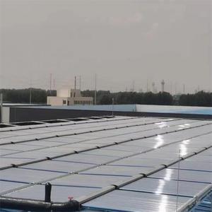 Chauffe-eau solaire industriel, système de préchauffage solaire thermosiphonique passif en acier inoxydable, économie d'énergie, non pressurisé, manuel - Product Image 3