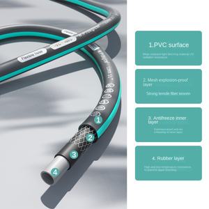 Enrouleur de <span class=keywords><strong>tuyau</strong></span> d'<span class=keywords><strong>arrosage</strong></span> portable avec <span class=keywords><strong>tuyau</strong></span> flexible de 10m/20m/30m, chariot rétractable à manivelle pour l'<span class=keywords><strong>arrosage</strong></span> des pelouses extérieures - Product Image 2