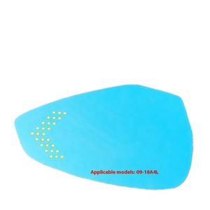 Pour A4/<span class=keywords><strong>A5</strong></span> LED grand champ vue miroir <span class=keywords><strong>bleu</strong></span> chauffage électrique Anti-éblouissement grand Angle rétroviseur latéral pour le placement à gauche - Product Image 3