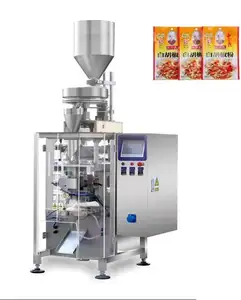 ice cream packaging granule filling chutney packing mixture poly bag liquid soap automatic chocolate machine