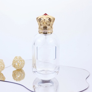 <span class=keywords><strong>2025</strong></span> mới đến rỗng vòng rõ ràng chai nước hoa thủy tinh Bơm phun sương 100ml với Hộp ống - Product Image 4