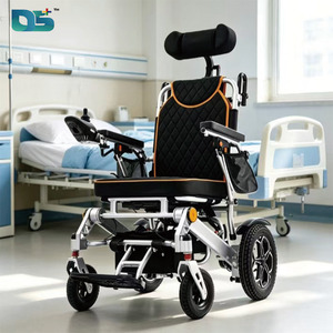 Silla <span class=keywords><strong>de</strong></span> Ruedas Eléctrica Médica Plegable Ligera y Ajustable <span class=keywords><strong>de</strong></span> Alta Calidad, Cómoda y Moderna para <span class=keywords><strong>Personas</strong></span> <span class=keywords><strong>Mayores</strong></span> o con Discapacidad - Product Image 3