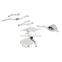 Catback de système d'échappement à soupape sport pour Land Rover Velar 2.0T 2018-2021 Auto Tuning Parts