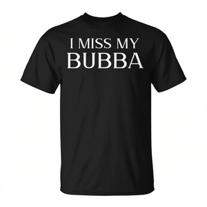 Camiseta conmemorativa I Miss My Bubba para familiares, hermanos y hermanas - Product Image 2